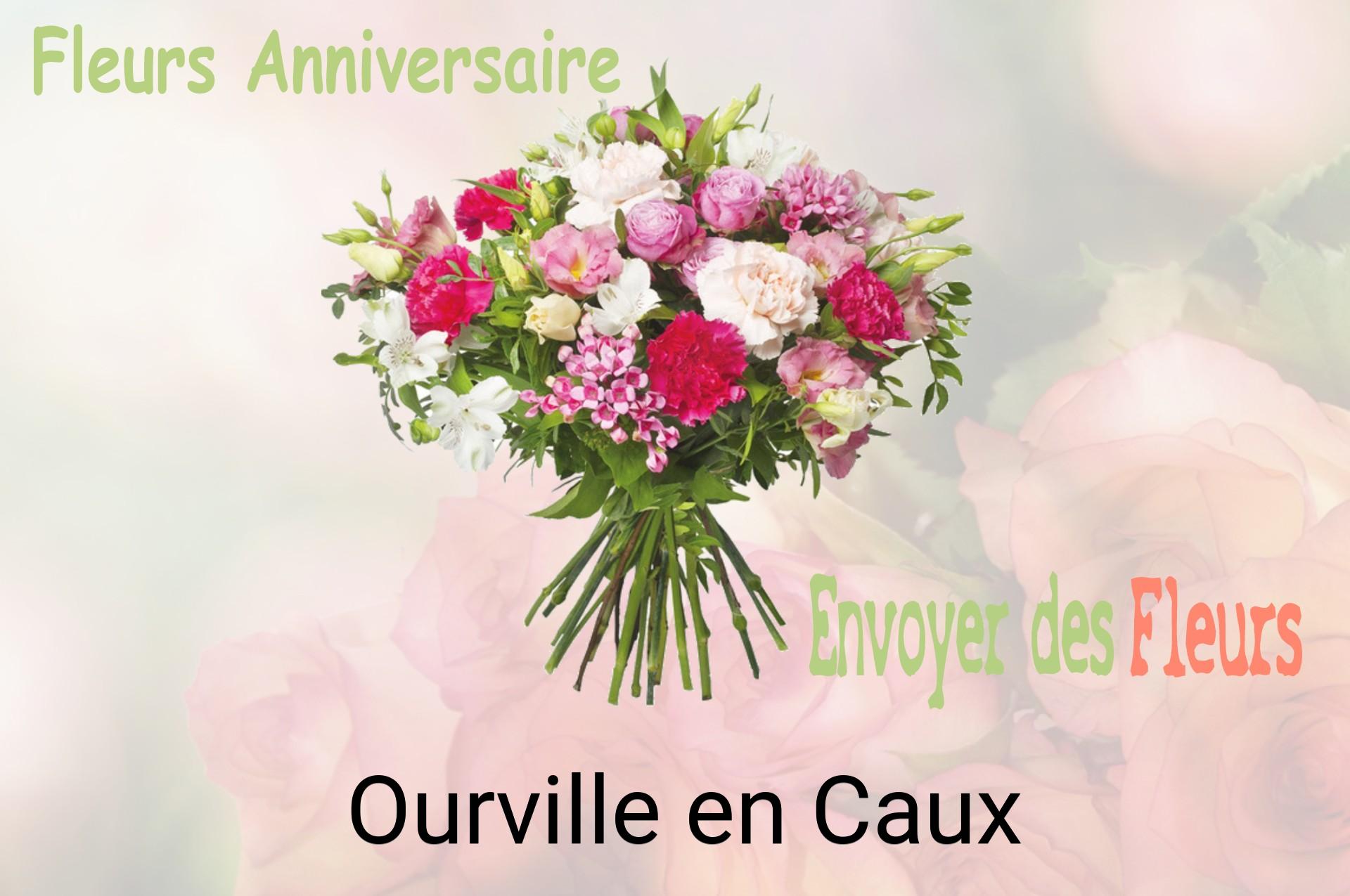 Bouquet de fleurs d’anniversaire livré à Ourville-en-Caux
