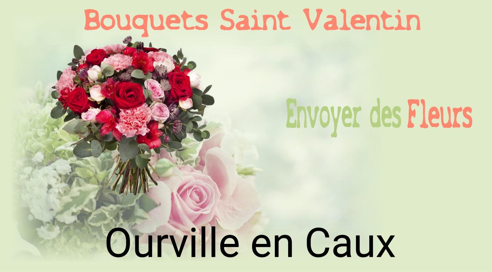 Roses de Saint-Valentin livrées à Ourville-en-Caux