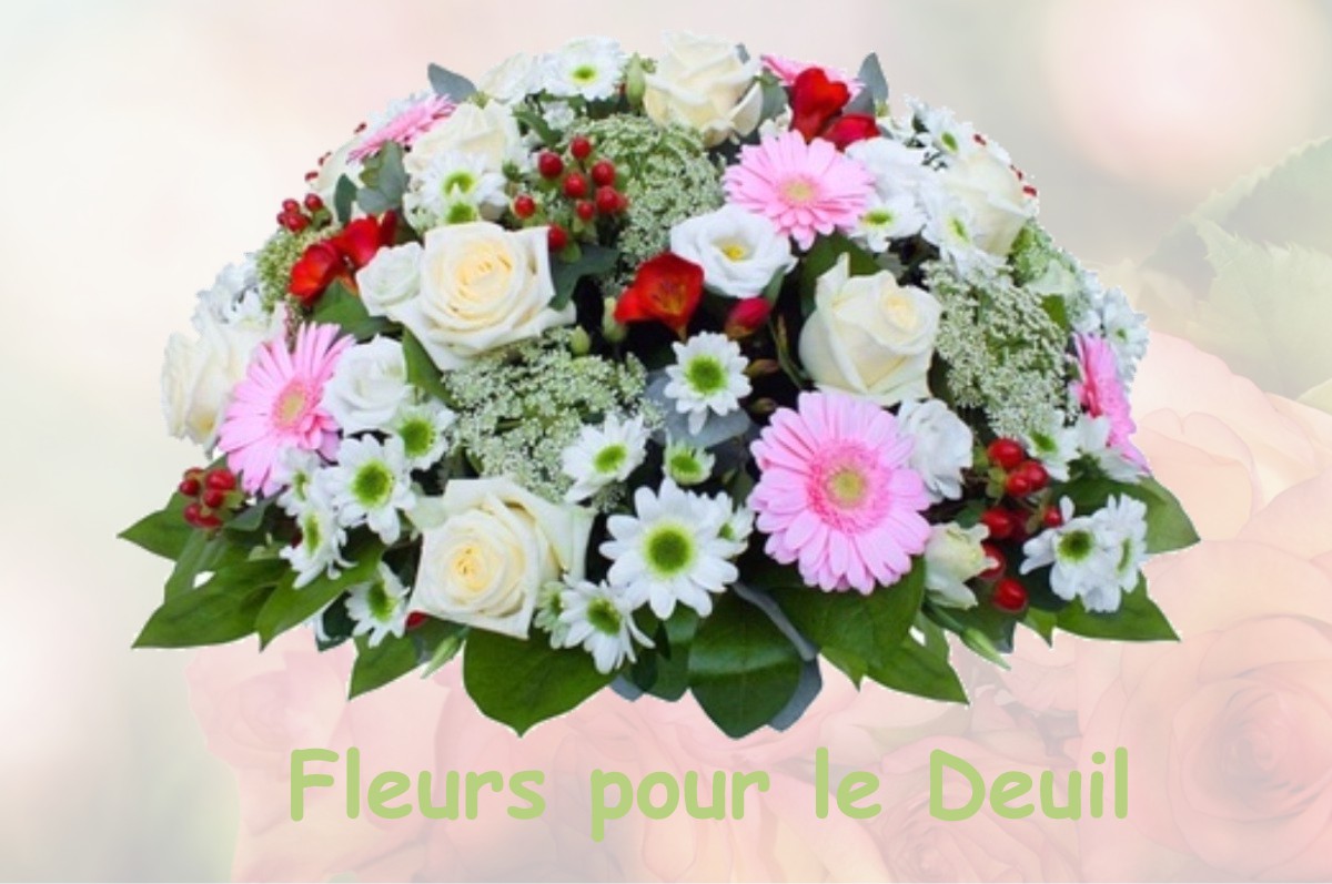 fleurs deuil OURVILLE-EN-CAUX